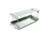 Broil King Gas Grill Stainless Steel Chicken Wing & Leg Hanging Rack 64152