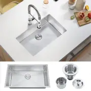 30" Undermount Stainless Steel Kitchen Sink