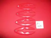 4-BRAND NEW NOVELTY LOBSTER / CRAB SHELL OR NUTS MANUAL HAND CRACKERS 5.25" LONG
