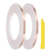 Stained Glass Kit, Hand Foiler for Stained Glass 1/4" x 164Ft, Yellow Tools