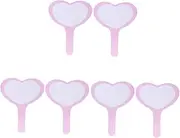 SHOWERORO 3sets Dry Erase Paddles Handheld Mini Whiteboard for Boards Scoreboard for Paper Crafts Presentation Board 2pcs*3
