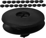 DINHEAROM 20pcs Anti- Car Mat Clips Carpet Fixing Holders for Vehicle Types Prevents Sliding and Wear Large Capacity Pack for
