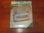 Crown Portable Cassette Player AM/FM Radio Stereo Safari CH-5 NEW FACTORY SEALED