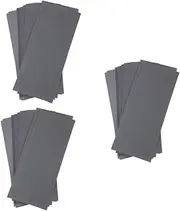 GLSTOY 3sets Buy Sandpaper Pack 400 800 Grit Wet Dry Mixed Grit Sandpaper Sheets for Wood Metal Jewelry Art Craft 12sheets*3