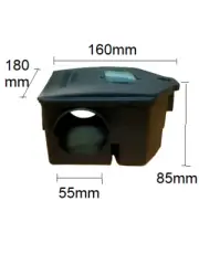 Mice Station with Bait Rodent Control Mouse Rat Lockable - 10x SMALL