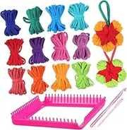Elastic Potholder Loop Refill Weaving Loom for Boys and Girls Loom Pot Holder Loops Craft Supplies