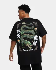 [Goat Crew] Goat Crew Sleeping Dragons T-shirt Black - Size 2XL 2XL Black