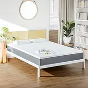 [Olee Sleep] 10 Inch Ventilated Gel Infused Memory Foam Mattress, CertiPUR-US® Certified, Gray, Twin