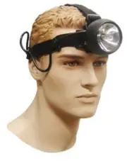Head Lamp Torch Bulb Headlamp 4 AA Separate Battery Holder