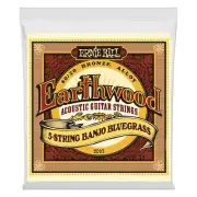 Ernie Ball 2063 Earthwood 5-String Banjo Bluegrass Loop End 80/20 Bronze Acou...
