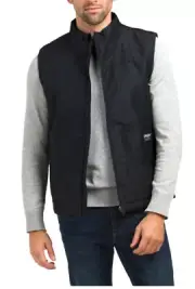 Oakley Oslo Panel Blackout Vest Jacket Sherpa Lined Full Zip Pockets Men’s S NEW