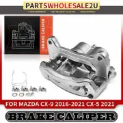 Front Left Disc Brake Caliper w/ Bracket for Mazda CX-5 2021 CX-9 2016-2021 2.5L (for: Mazda)