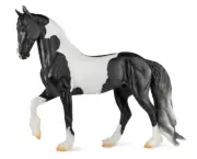Breyer Traditional Battlefield Angel HP Ezra - Pinto Friesian Sporthorse