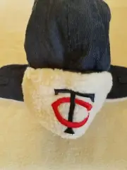 2021 Minnesota Twins Corduroy Trapper Bomber Hat Pepsi SGA Stadium Giveaway