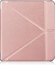 Case for Kobo Forma 8-Inch E-Reader Case, Premium PU Leather Slim Folio with Magnetic Closure and Auto Sleep/Wake Function for Kobo Forma 8" inch E-Reader 2018 - Premium PU Leather cove (Rose gold)