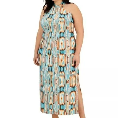 NWT Rachel Roy Womens Patina Abstract Geode Sleeveless Dress SIZE MEDIUM