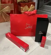 NEW Christian Louboutin BUNDLE Lipstick/Slimstick/Perfume Sample & Gift Bag
