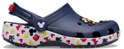 Crocs Kids' Mickey Mouse and Friends Classic Clog; Multi, J2