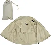 Dog Crate Cover, Pet Kennel Cover, 3.5x50.8x48cm Dog Crate Cover, Waterproof Pet Kennel Cover Animal Crate Sun Protection for Home Outdoor Door Dog Kennel Cover (Beige)