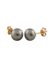 Splendid Pearls 14K 7-8mm Freshwater Pearl Studs