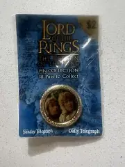 The Lord Of The Rings The Return Of The King Frodo & Sam Pin 2003 New In Pack