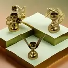 Manual Measurement Deviation Craftsmanship Candle Holder Gold Practicality