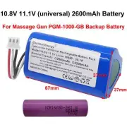 10.8V 11.1V 2600mAh Rechargeable Battery For Massage Gun PGM-1000-GB Backup New