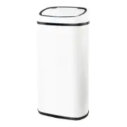 Devanti 68L Motion Sensor Bin Waste Rubbish Automatic Trash Can Kitchen Wht NEW
