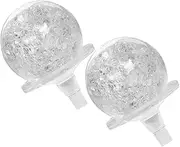 1 Set Bubble Ball Holder Set Party Float Bubbles Outdoor Divination Ball Tabletop Water Fountain Decoration Sphere Water Fountain Sphere Balls with Base Desktop Ball Jersey Plastic