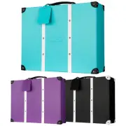 Crazy Skates Rollerskates Quad Carry Case | Wooden Case Wrapped in Leatherette