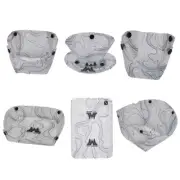 Multi-Purpose Camping Tableware Space Saving Ultra Light Tableware Set Foldable