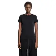 [THOM KROM] W TS 580 T-Shirt in Jersey Black