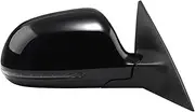 Car Exterior Rearview Mirror Compatible For Audi A6L C6PA 2009-2012 Auto Side Outside Rearview Mirror Assembly Electric Folding Turn Signal(Black,9 Pins Right)