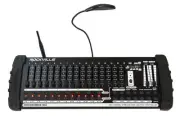 Rockville ROCKFORCE W4 384 Channel Wireless DMX Lighting Light Controller+MIDI