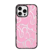 iPhone 16 Pro Max Impact Case MagSafe Compatible SUPER WAVY (PINK)