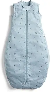 ergoPouch Premium Sleeping Bag 1.0 TOG – 8–24 Months – Dragonflies Print – A Premium, Silky-Smooth, Wider-Fit Sleeping Bag – 400 Thread Count Organic Cotton – For Toddlers and Preschoolers