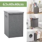 100L Large Foldable Laundry Washing Clothes Storage Bag Hamper Basket Bin XL AU.