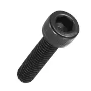 50pcs Socket Head Cap Screws - [M6-1 x 25mm] Alloy Steel Hex Screw, Black