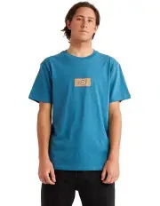 [Quiksilver] Mind Temple Short Sleeve in Blue