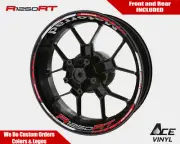 BMW R1250RT Wheel Decals R1250 RT Rim Stickers R1250 RT GT Stripes Set