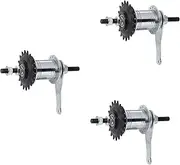 Binxind 3X 36 Hole Reversing Ride Backwards Brake Fixed Gear Bike Rear Hub Aluminum Alloy Bicycle Bike Coaster Brake Rear Hub