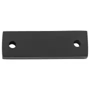 Adaptor Plate for Square Fastener, Matte Black