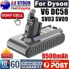 9500mAh Battery for Dyson V6 Absolute Vacuum SV06 SV04 SV09 DC58 DC61 DC62 DC72