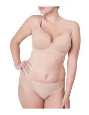 [Simone Perele] Caresse 3D Plunge Contour Bra in Beige