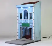 PreSale Saigon house (No.2) Vietnam war 1:35 Pro Built Model (Scratchbuilt)