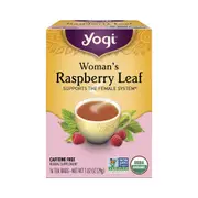 Yogi Tea Herbal Tea Bags Woman's Raspberry Leaf 16 Tea Bags