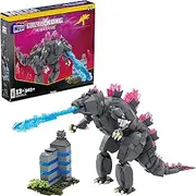 Mega Godzilla x Kong: The New Empire Building Set, Godzilla Action Figure with 543 Pieces and Accessories, Build & Display Toy for Adult Collectors