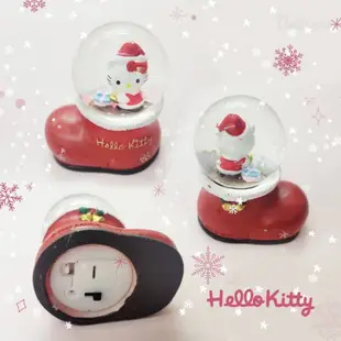 7-11 HELLO KITTY凱蒂貓聖誕襪造型水晶球🔮 擺飾 擺件 生日禮物 新年禮物 [現貨]