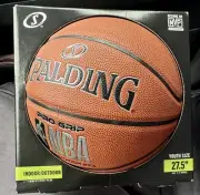 Spalding NBA Pro Grip Basketball Youth Size 27.5 Indoor Outdoor New
