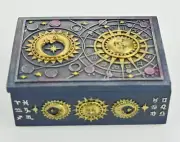 Purple Mythology Goddess Of The Moon Star Jewellery Tarot Box